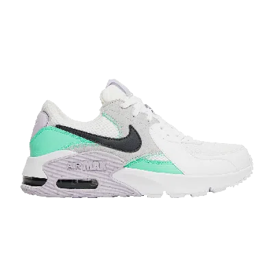 Pre-owned Nike Wmns Air Max Excee 'green Glow' In White