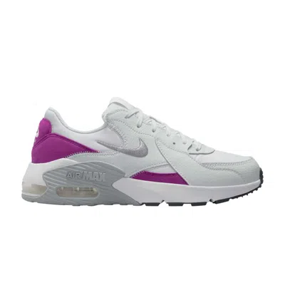 Pre-owned Nike Wmns Air Max Excee 'photon Dust Hot Fuchsia' In Grey