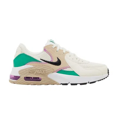 Pre-owned Nike Wmns Air Max Excee 'sanddrift Green Fuchsia' In Tan