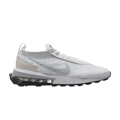 Pre-owned Nike Wmns Air Max Flyknit Racer 'pure Platinum' In White