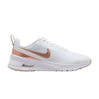 Pre-owned Nike Wmns Air Max Nuaxis 'white Metallic Red Bronze' | Women's Size 11.5