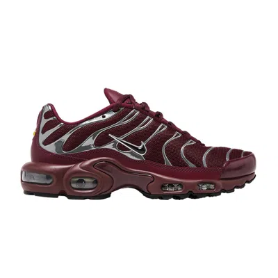 Pre-owned Nike Wmns Air Max Plus Se 'night Maroon Chrome Silver' | Red | Women's Size 5