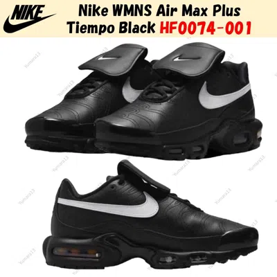 Pre-owned Nike Wmns Air Max Plus Tiempo Black Hf0074-001 Women's Size