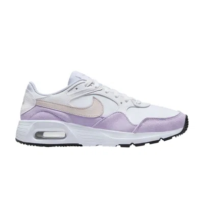 Pre-owned Nike Wmns Air Max Sc 'white Platinum Violet' In Purple