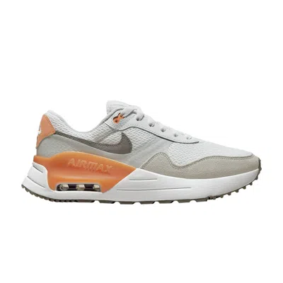Pre-owned Nike Wmns Air Max Systm 'orange Trance' In White