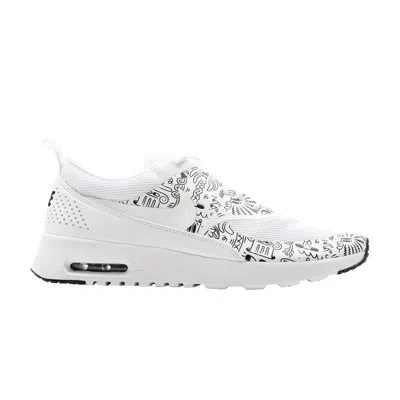 Pre-owned Nike Wmns Air Max Thea Print | White | Women's Size 8.5