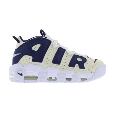 Pre-owned Nike Wmns Air More Uptempo 'coconut Milk Midnight Navy' In Cream