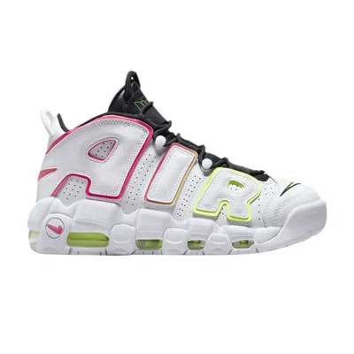 Pre-owned Nike Wmns Air More Uptempo 'electric' In White