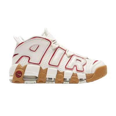 Pre-owned Nike Wmns Air More Uptempo 'phantom Gym Red Gum' | Cream | Women's Size 8