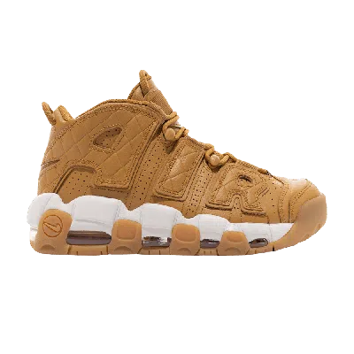 Pre-owned Nike Wmns Air More Uptempo 'quilted Wheat' In Brown