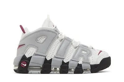 Pre-owned Nike Wmns Air More Uptempo 'rosewood' Dv1137-100 In Summit White/rosewood/wolf Grey/pure Platinum/black/clear