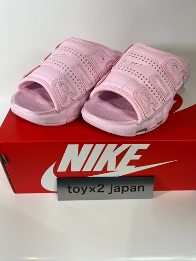 Pre-owned Nike Wmns Air More Uptempo Slide "pink Foam" Fj2597-600 Women's [us 5-11]