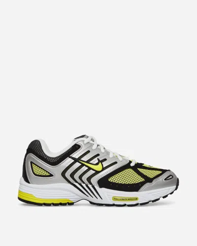 NIKE WOMEN S AIR PEGASUS 2005 SNEAKERS METALLIC SILVER / OPTI YELLOW
