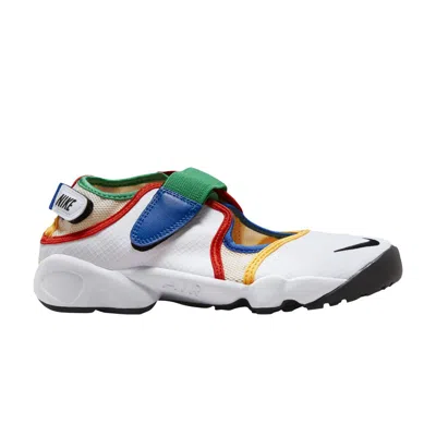 Pre-owned Nike Wmns Air Rift Breathe 'primary Colors' In White