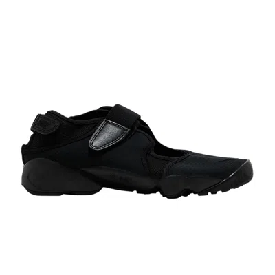 Pre-owned Nike Wmns Air Rift Breathe 'triple Black' | Women's Size 8