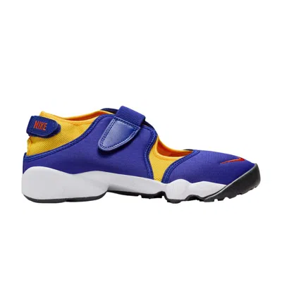 Pre-owned Nike Wmns Air Rift 'concord Varsity Maize' | Blue | Women's Size 6