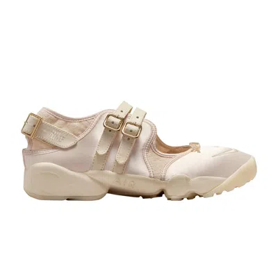 Pre-owned Nike Wmns Air Rift 'pearl White Buckle Strap' | Cream | Women's Size 7
