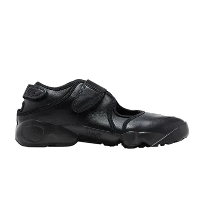 Pre-owned Nike Wmns Air Rift Premium 'triple Black'