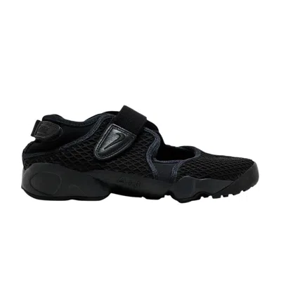 Pre-owned Nike Wmns Air Rift 'triple Black' | Women's Size 6.5