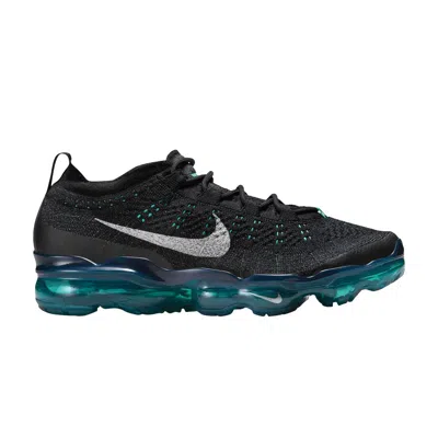 Pre-owned Nike Wmns Air Vapormax 2023 Flyknit 'black Rapid Teal'