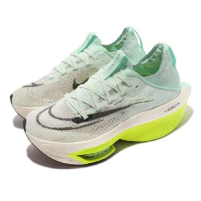 Pre-owned Nike Wmns Air Zoom Alphafly Next% 2 Green Women Running Racing Shoes Dv9425-300