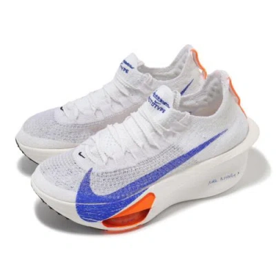 Pre-owned Nike Wmns Air Zoom Alphafly Next% 3 Blueprint Women Racing Running Hf7356-900 In White