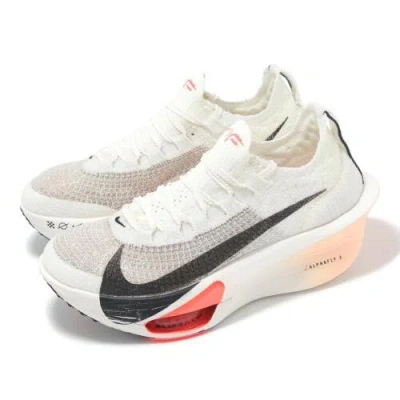 Pre-owned Nike Wmns Air Zoom Alphafly Next% 3 Sail Hot Punch Women Racing Shoes Fd8315-103