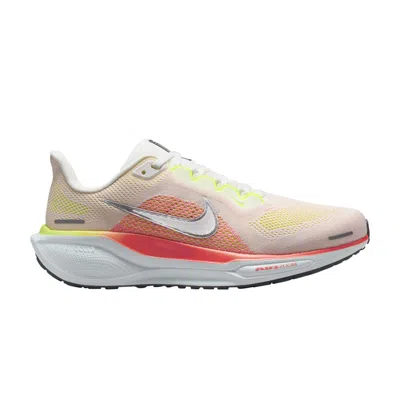 Pre-owned Nike Wmns Air Zoom Pegasus 41 Extra Wide 'summit White Crimson' In Cream
