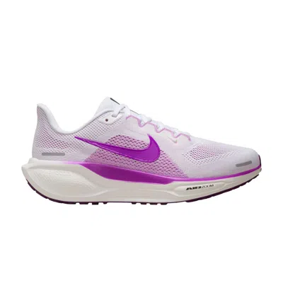 Pre-owned Nike Wmns Air Zoom Pegasus 41 Extra Wide 'white Hyper Violet' In Purple