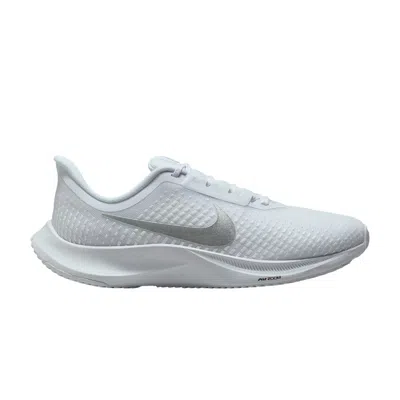 Pre-owned Nike Wmns Air Zoom Power Flight 'white Metallic Silver' | Women's Size 10.5