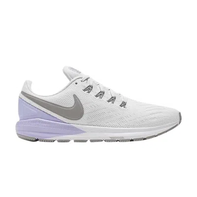 Pre-owned Nike Wmns Air Zoom Structure 22 'platinum Tint Atmoshpere Grey' In White