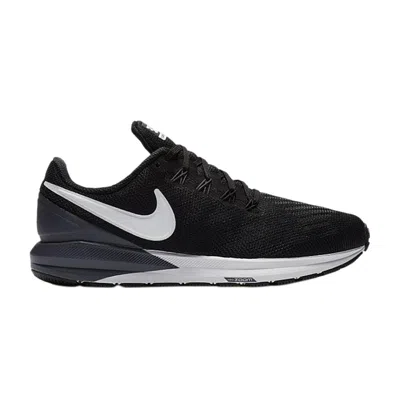 Pre-owned Nike Wmns Air Zoom Structure 22 Wide 'black Gridiron' | Women's Size 6
