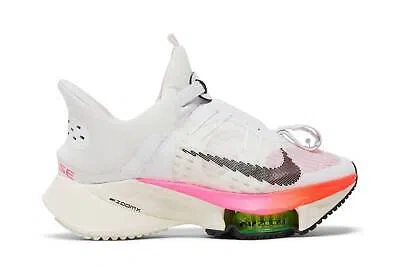 Pre-owned Nike Wmns Air Zoom Tempo Next% Flyease 'rawdacious' Dj5449-100 In White/washed Coral/pink Blast/black