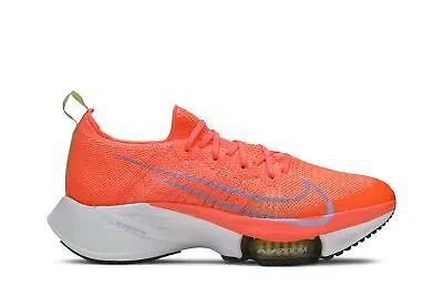 Pre-owned Nike Wmns Air Zoom Tempo Next% Flyknit 'bright Mango' Ci9924-800 In White