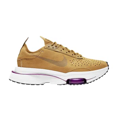Pre-owned Nike Wmns Air Zoom-type 'wheat Red Plum' In Tan