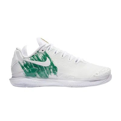 Pre-owned Nike Wmns Air Zoom Vapor X Knit 'white Gorge Green' | Women's Size 9.5