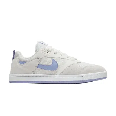 Pre-owned Nike Wmns Alleyoop Sb 'summit White Light Thistle'