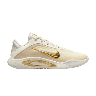 Pre-owned Nike Wmns A'one 'gold Dynasty' | Cream | Women's Size 8 In White