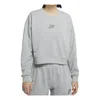 Nike (wmns) As W  Sportswear Crew Ft M2z Dk Grey Heather In Gray