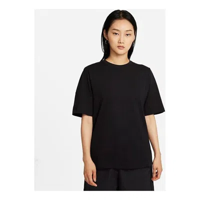 Nike (wmns) As W  Sportswear Dfadv Tp Ss Top Black