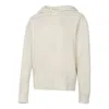 Nike (wmns) As W  Sportswear Hoodie Flc Trend Coconut Milk In White