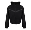 Nike (wmns) As W  Sportswear Tch Flc Wr Hoodie Fz Black