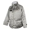 Nike (wmns) As W  Sportswear Tf Turf Revival Shine Jkt Jacket Grey Haze In Gray