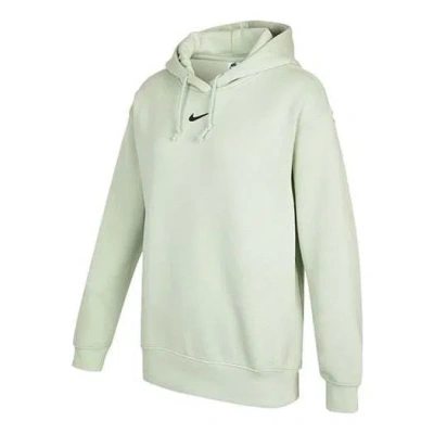 Nike (wmns) Asw  Sportswear Essntl Clctn Flc Os Hd Seafoam In Green