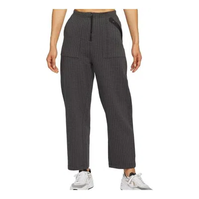 Nike (wmns) Aswnswtfadv Tp Tch Flc Eng Pnt Anthracite In Gray