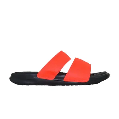 Pre-owned Nike Wmns Benassi Duo Ultra Slide 'bright Crimson' | Red | Women's Size 5