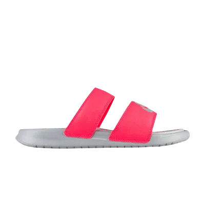 Pre-owned Nike Wmns Benassi Duo Ultra Slide 'solar Red'