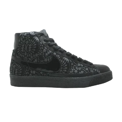 Pre-owned Nike Wmns Blazer Hi Premium 'claw Money' In Black