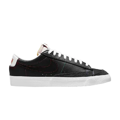 Pre-owned Nike Wmns Blazer Low '77 'black'