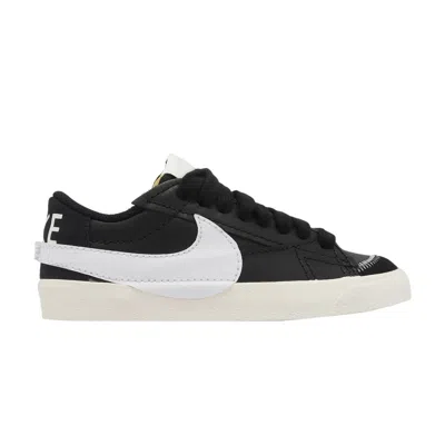 Pre-owned Nike Wmns Blazer Low '77 Jumbo 'black White'